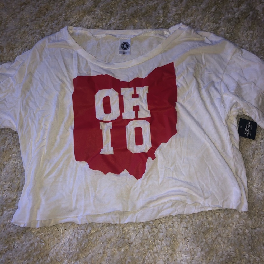 Ohio State Crop Top